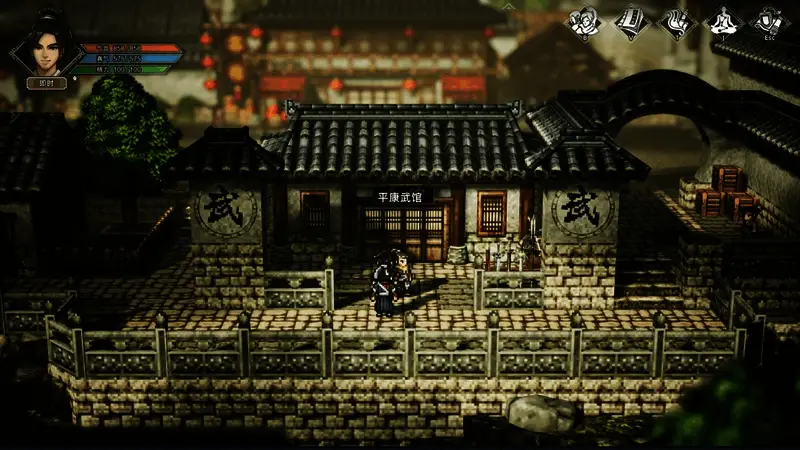 武学秘籍购买界面展示多种可选武学