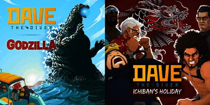 Steam夏季促销页面截图，展示《潜水员戴夫》及其DLC的折扣信息