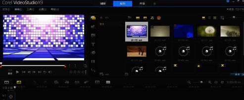 右键点击覆叠轨显示插入视频选项