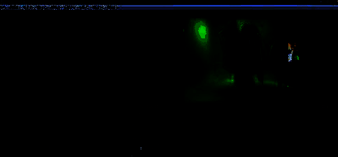 RGB差异键特效应用及参数设置界面截图