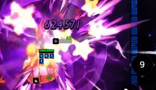 凯莉全身战斗姿态展示，拳套蓄力发光，身后有敌人倒下的剪影