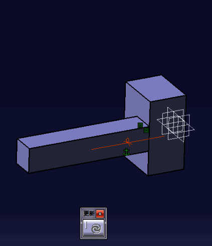 完整装配体渲染图，展现约束设置后的整体结构效果