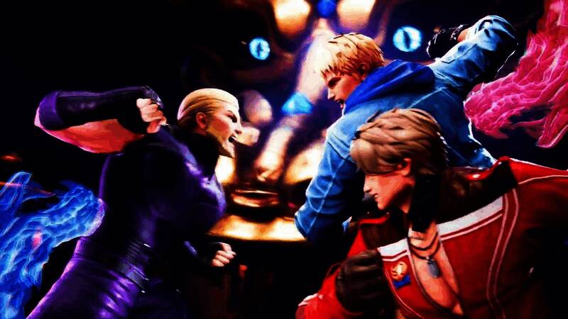 游戏LOGO与宣传图结合，展现复古与现代融合的视觉风格