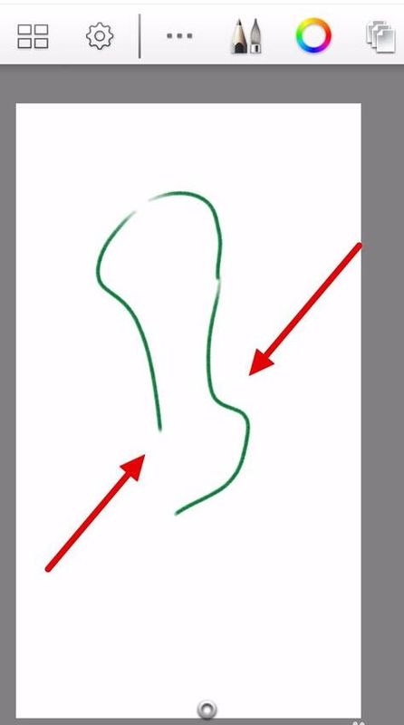 手指操作界面演示，画布随手势变化实时缩放