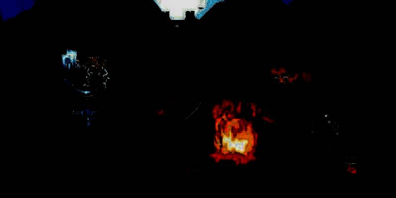 Hytale早期宣传画面，展现其像素风格与角色扮演元素