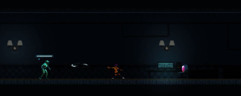 游戏场景中主角身处废墟环境，周围弥漫着绿色毒雾，远处可见倒塌的建筑和破损的设施