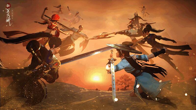 比赛对战场景截图，展现高水准PVP对抗画面