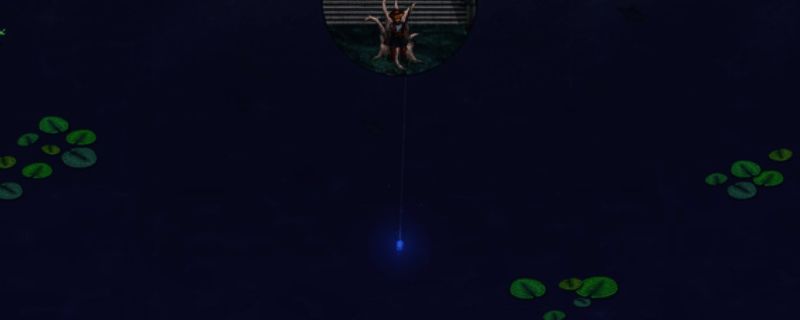 《垂钓回响》游戏场景截图，展现宁静湖面与钓鱼界面