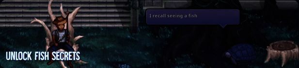 夜晚场景下，玩家使用荧光鱼饵吸引水下生物靠近