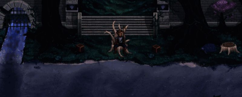 《垂钓回响》游戏封面图，展示主角站在湖边准备钓鱼的场景