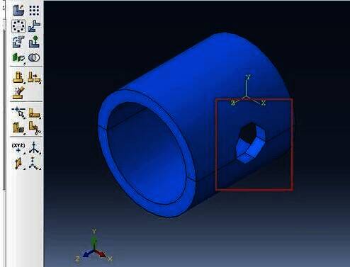 圆管模型示意图