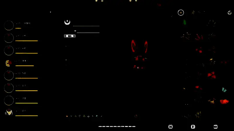 《妖之乡》女王蝶妖灵展示图，优雅造型搭配能量光效