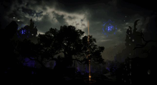 御风号角与彻地鼠道具展示图，左侧为飞行传送装置，右侧为地下潜行工具