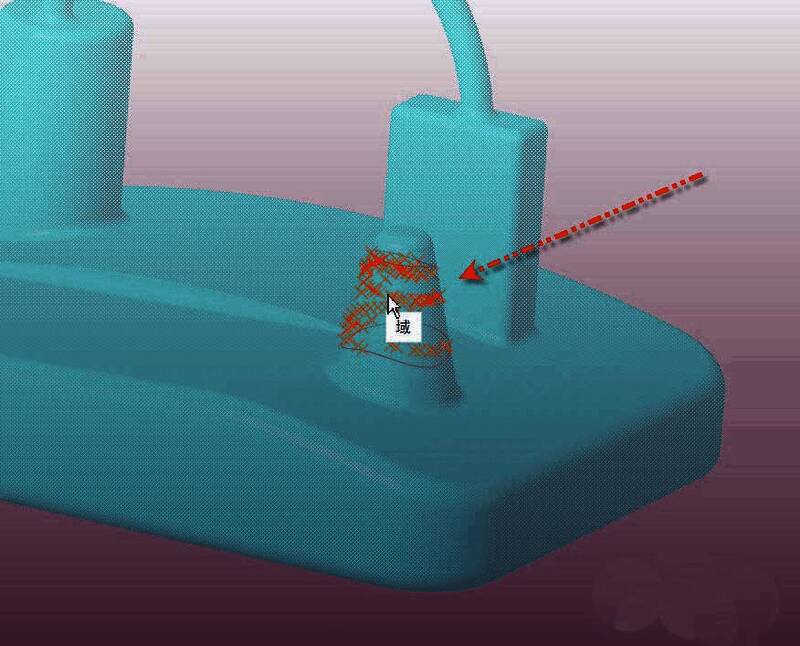 点云数据中生成的点域区域