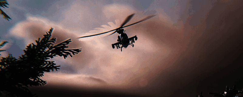 《断箭》中美特战斗机空中作战画面，导弹追踪与机动规避演示