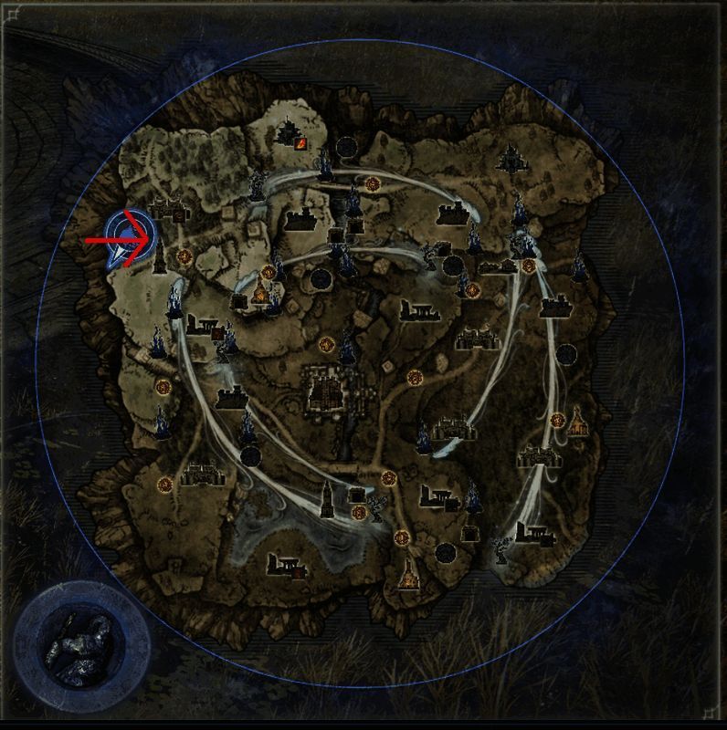 主角手持武器迎战神秘Boss的游戏画面，特效华丽