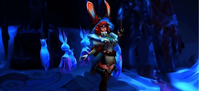 阿萝拉释放被动技能，画面展示能量弹道与爆炸特效，敌人被命中后呈现眩晕状态