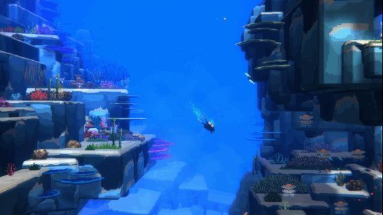 《潜水员戴夫》海底餐厅运营与探索画面