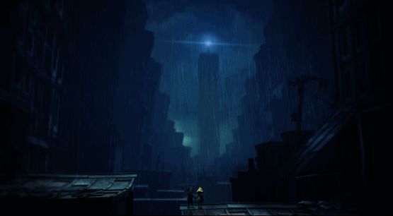 《小小梦魇2》主角穿越诡异走廊场景