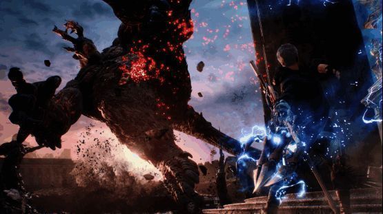 《鬼泣5》炫酷战斗特效与角色技能展示