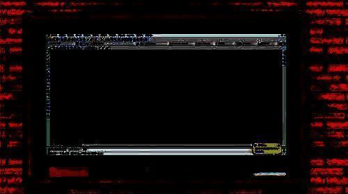 完成绘制的矩形图形展示最终效果