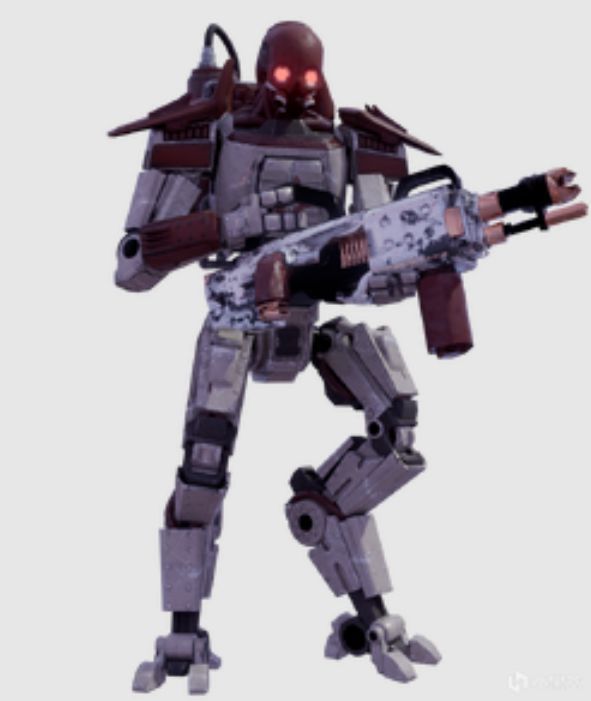 多名火焰装甲兵正在喷射火焰，场景中充满红色火焰特效