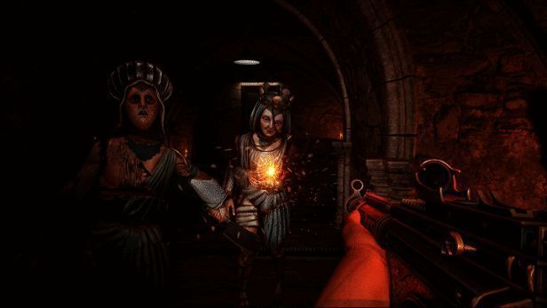 武器升级界面展示多种可选技能树分支，体现角色成长系统