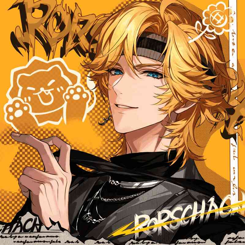 罗夏专属头像，磁场特效环绕，视觉冲击力强