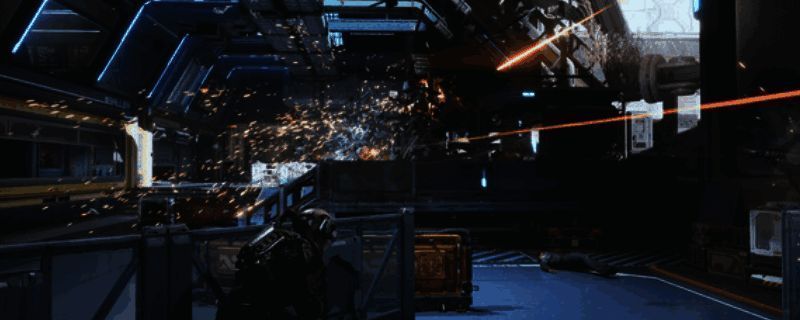 《苍穹浩瀚：奥西里斯重生》游戏场景截图，太空飞船与行星背景交错，视觉效果震撼