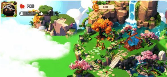 游戏中核心产业布局界面，展示小卖部、办公楼、陶瓷厂等建筑分布及升级选项