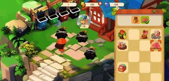 伐木场升级界面，显示当前等级与下一阶段所需资源需求