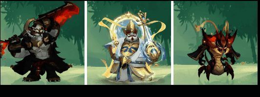 凶猛威武的宠物登场画面，气势逼人