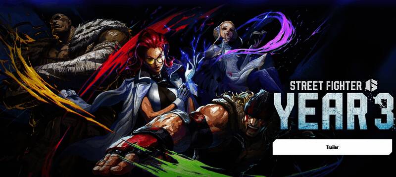 沙加特与其他Year 3角色的概念图集合