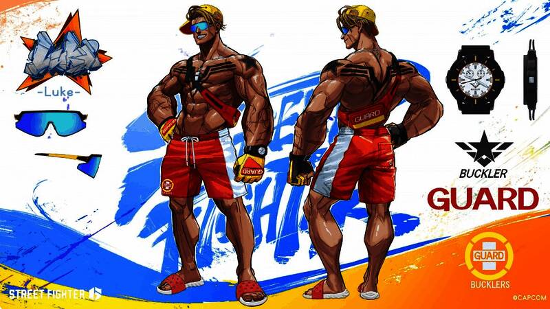 泳装角色互动场景设计图