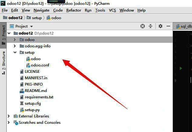 PyCharm项目加载界面展示