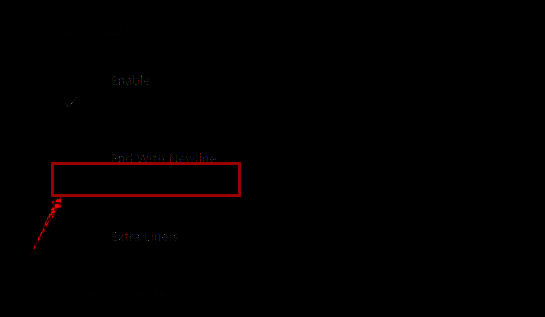 取消勾选end with a newline选项