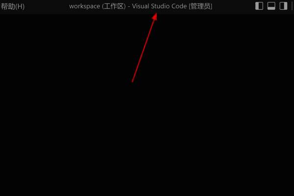 Vscode工作区界面示意图