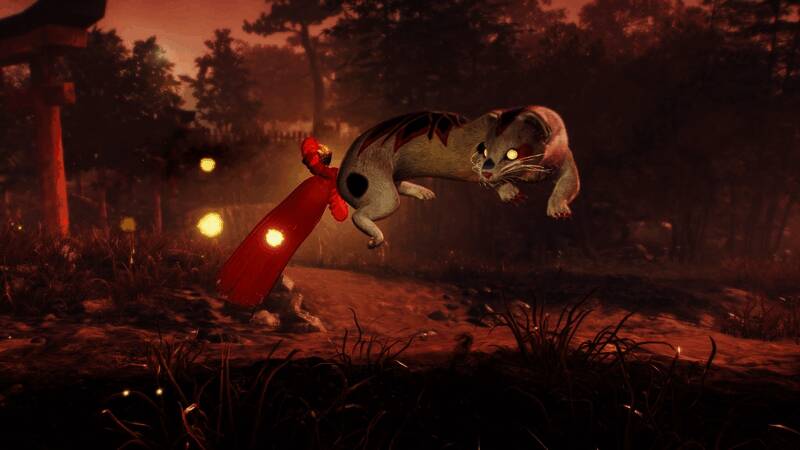 《仁王3》新妖怪Chijiko形象展示，狐狸造型可爱迷人，佩戴铃铛