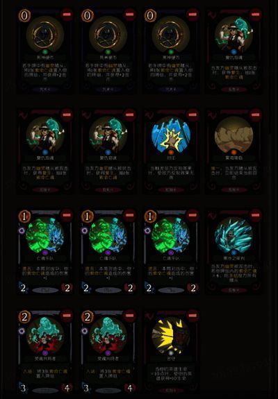 经典鬼卡组完整构筑一览，展示所有卡牌名称与数量