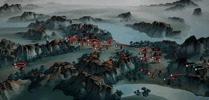 游戏内推荐阵容展示，四位角色各具特色