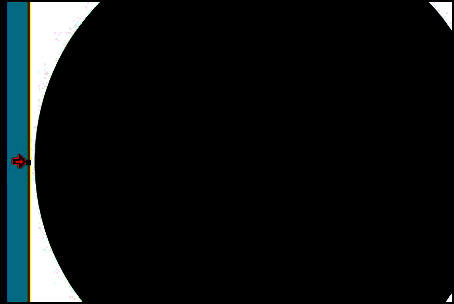 初步生成的饼图，仅以颜色区分类别