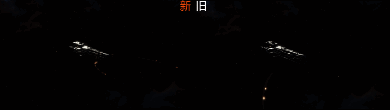 导弹发射时多股尾焰交织，形成绚丽的光轨，照亮整个太空