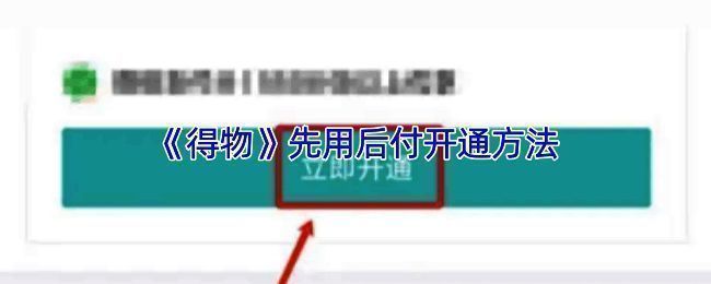 得物商品详情页界面，显示支持先用后付的标识