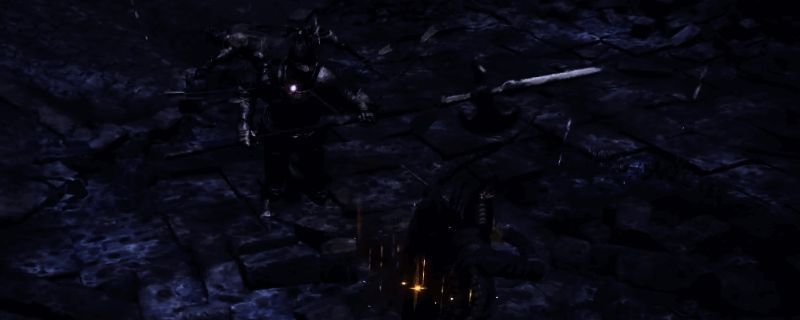 艾尔登法环黑夜君临游戏场景，角色使用圣杯进行缓慢恢复