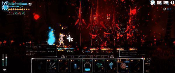 道具栏界面展示多个功能性道具图标及使用次数