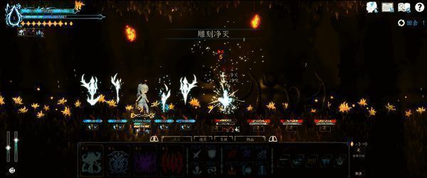 支援单位登场动画，一位神秘战士从光芒中现身