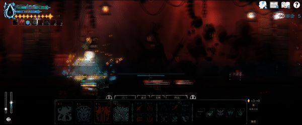 弹反提示界面，显示按键提示与成功动画预览