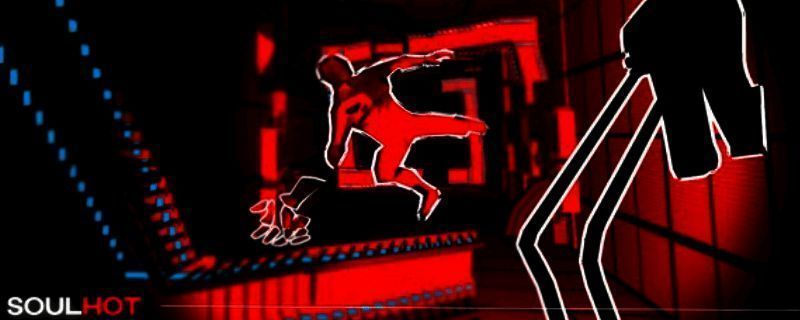 《SOULHOT》游戏实机画面展示，角色在暗黑风格场景中激烈对战