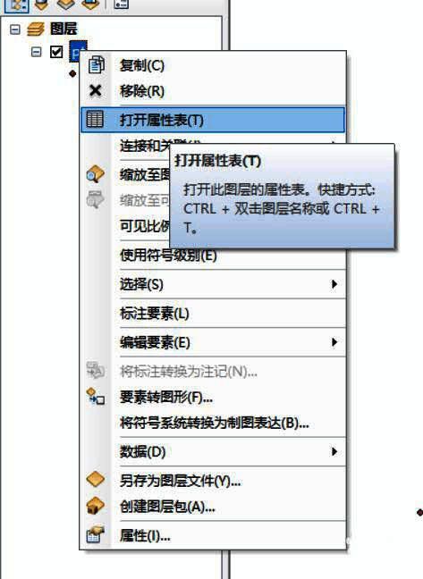 属性表中展示修改后的字段名称