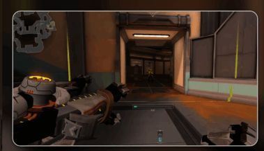 铁臂投掷闪光弹，瞬间致盲前方敌人，为队友创造进攻机会